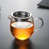 Venta al por mayor de fábrica vaso de cristal de borosilicato para ceremonia de té resistente a altas temperaturas dispensador de té mar de té grande suministro directo comercio electrónico TikTok