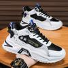 Zapatos de Otoño para Hombre 2025 Nuevos Deportivos Casuales Juveniles de Suela Gruesa para Correr Aumentadores de Altura Resistentes al Desgaste Estudiantiles de Media Caña Zapatos de Papá