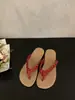 Sandalias Chanclas Tejidas Simples Chuyuji para Mujer, Calzado de Verano para Exteriores, Modelo Nuevo 2026, Diseño Retro, Suela Plana Versátil
