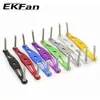EKFan Luya manivela modificada brazo basculante de aleación de aluminio longitud 110 mm adecuado para carrete de gota de agua marca A/D venta al por mayor transfronterizo
