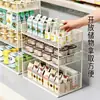 Divisórias internas para prateleiras de freezers, painéis de divisão multicamadas, cestos de armazenamento, divisórias e cestos de empilhamento específicos para freezer