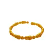 Novo design estilo chinês com motivo de cabaça tradicional, pulseira aberta para mulheres, pulseira versátil e requintada, transmissão ao vivo no atacado