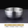 Tazón de Acero Inoxidable de Doble Capa para Fideos Fríos Estilo Coreano Dorado Cibernético Celebrado Polvo de Caracol Corea del Sur Fideos de Arroz Mixtos Aislado del Calor Tazón Grande para Sopa de Arroz Mixto