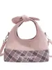 Novedad de Otoño Gran Capacidad 2026 Bolso Nuevo de un Solo Hombro Estilo Transfronterizo Bolso Tote Versión Coreana Bloqueo de Color Patchwork Bolso de un Solo Hombro para Mujer