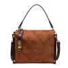 Bolsa Transversal Pequena Quadrada Estilo Coreano Nicho para Mulheres Outono 2025 Nova Bolsa de Ombro Cruzada Acolchoada Casual de Alta Qualidade