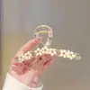 Pinza de Garra de Flor de Acrílico de Alta Gama para la Parte Trasera de la Cabeza, Pinza de Tiburón para el Cabello, Nuevo Modelo 2026, Accesorio para el Cabello Versátil Súper de Hada