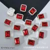 Versátil Retangular com Diamante Incrustado Fundo de Açúcar Nuvem Furo Passante Contas Espaçadoras Anel Superfície DIY Tecelagem Pulseira de Contas Colar Acessórios de Liga