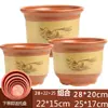 Macetas de Cerámica, Macetas de Arcilla Morada Extra Grandes al por Mayor, Macetas de Barro Rojo con Platillos, Macetas para Orquídeas, Macetas de Piso Venta Directa