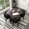 Juego Simple de Mesa y Sillas para Recepción, Mesa de Negociación, Mesa y Sillas para Recepción de Tienda de Uso Comercial, Mesa Redonda Pequeña para Oficina y Ocio