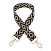 Bolso bandolera ancho de jacquard de nuevo color para comercio exterior transfronterizo, accesorios, correa decorativa, bandolera ajustable