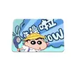 Alfombra de Piso para Baño de Dibujos Animados Crayon Shin-Chan, Absorbente de Agua, Antideslizante, Secado Rápido, Alfombrilla Suave de Diatomeas para Pies, Alfombra para Baño del Hogar