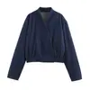 Chaqueta de Piloto para Mujer de Estilo Europeo y Americano Transfronterizo 2026 Nueva Moda Elegante 4470270 Pantalones 4470212