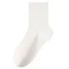 Meias 100% Algodão para Mulheres, Meia-Calça, Cor Sólida, Alta Elasticidade, Antiodor, Esportivas, Novo Modelo Popular 2026, Atacado Zhuji