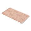 Caja de almacenamiento para lavabo de baño, plástico para el hogar, bandeja escurridora, sobremesa, lavabo, soporte para vasos de cepillos de dientes, bandeja