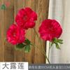 26 Anos de Casamento com Tema Rosa Vermelho Atacado Transfronteiriço Flores Artificiais, Adereços de Fotografia ao Ar Livre Estilo Francês, Flores Artificiais Falsas