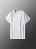 Camiseta de Malla para Hombre de Verano de Secado Rápido de Manga Corta con Cuello Redondo Delgada Transpirable Casual Ropa de Fitness Camiseta de Exportación Transfronteriza