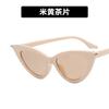 2022 Nuevas gafas de sol de ojo de gato con montura pequeña transfronteriza, gafas de sol retro de moda, gafas de sol con conexión popular en Internet europea y americana