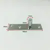 Porta de Vidro com Mola de Piso Envidraçada Acessórios para Porta de Vidro Eixo Superior e Inferior Braço Oscilante Mola de Piso Conjunto Completo de Acessórios Espessados Suporte Ajustável Braço Oscilante