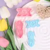 Forma de Biscoito Série Símbolos Weka Desenho Animado 3D Forma Espiral Deusa de Biscoito Impressão Simulação de Argila DIY