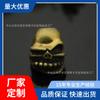 Colgante de cuchillo de calavera de latón Guerrero Salvaje colgante de cuchillo de calavera colgante de cuerda de paracaídas nuevo colgante de linterna colgante EDC lote