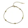 Pulsera de corazón de oro de lujo para mujer, diseño único con un toque de alta gama, joyería de cadena versátil y a la moda