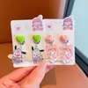 Pinzas para Orejas de Dibujos Animados para Niñas 2025 Nuevos Lindos y Dulces Pendientes sin Perforación Joyería para Niñas Súper Lindos