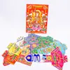 Ropa de Colores Sacrificial, Ropa de Siete Colores, Ropa de Papel para Hombres y Mujeres, Papel Cera de Papel, Tumbas, Ropa Fría para las Cuatro Estaciones, Trajes, Zapatos y Dinero