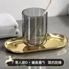 Vaso para Enjuague Bucal de Lujo Ligero, Vaso Simple para Cepillado de Dientes, Taza de Dientes Transparente Creativa Personalizada para Parejas, Vaso Espesado para Cepillo de Dientes para el Hogar