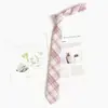 Camisa Rosa con Corbata Estilo Universitario Japonés JK Corbata Lazo Ropa para Niña Accesorios Cuello de Traje de Marinero Flor
