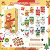 LB430 Comércio Exterior Urso de Natal Boneco de Neve Boneco de Gengibre Rena Festa Doce Presente Lembrancinha Sacola de Embalagem