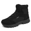 Zapatos de senderismo de invierno de talla grande transfronterizos, zapatos de esquí impermeables, zapatos de senderismo de suela gruesa transpirables y resistentes al desgaste para hombres