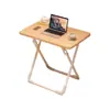 Escritorio y silla de estudio para niños personalizados de tamaño pequeño, no requiere instalación, escritorio plegable para dormitorio, silla de comedor portátil simple para puestos