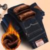 Pantalones vaqueros de verano para hombre, finos, holgados, rectos, resistentes al desgaste, elásticos, combinables, informales, para el trabajo.
