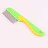 Fabricantes de productos para mascotas peine para pulgas perro gato peine de limpieza acero inoxidable caballito de mar dientes del peine para eliminar pulgas para eliminar piojos peine