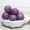 Batata Deshidratada Snacks de Celebridad de Internet Bolas de Leche de Batata Morada 5 kg Sándwich Cubos de Leche Corazón Morado Empaquetados Individualmente Fabricante de Souvenirs Al Por Mayor
