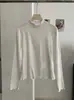 KEKEZOON Cuello de Hongo Negro Forro Polar Color Sólido Adelgazante Manga Larga Capa Interior Capa Base Camiseta Mujer 9358