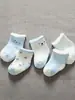 Calcetines de Algodón para Bebé Tipo Bucle Clase A Otoño e Invierno Espesos Cálidos para Recién Nacido Hasta Media Pantorrilla Calcetines de Algodón Lindos con Dibujos para Bebé