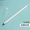 Tecnología negra afilado de lápiz eterno borrable sin necesidad de afilar plomo no fácil de romper no se puede terminar de escribir sin tinta escritura a mano alzada sin postura de escritura lápiz para estudiantes