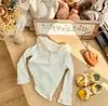 Traje para Niñas Nuevo Otoño Estilo Coreano Estilo Bebé Sudadera con Capucha Encaje Manga Larga Pantalones Casuales Conjunto de Dos Piezas 31135