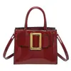 Bolsa Transversal de Ombro Estilo Coreano Tendência 2026 Primavera Inspirada em Chanel com Decoração de Cinto da Moda Bolsa Quadrada Pequena