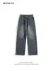 Jeans retro americanos multibolsillos para hombre, nuevo estilo primavera y otoño, diseño recto holgado, pantalones de trabajo de corte limpio