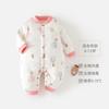 Ropa de bebé recién nacido, mono, pelele, pelele, niño y niña, abrigo acolchado de algodón cálido para otoño e invierno