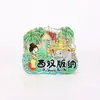 Ímãs de Geladeira de Cidade em Acrílico, Ímãs de Geladeira Estilo Chinês Original, Ímãs Decorativos de Presente, Artesanato Cultural e Criativo, Lembranças de Viagem