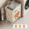Cesta para ropa sucia, elegante y plegable, adecuada para uso doméstico, dormitorios y baños, con gran capacidad para almacenar ropa sucia