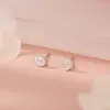 Gan Jia Prata de Lei S999 Tacos de Orelha Patinha de Gato Peixe Estilo Coreano Série Coreana Moda Simples Personalidade Única Brincos Fofos Dropshipping