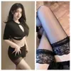 Lencería sexy, atractivo uniforme de secretaria profesional OL, ropa de cama seductora, ajustada a la cadera, ropa de dormir apasionada y caliente para mujeres 192