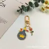 Funda para Auriculares Estilo Ins de Dibujos Animados de Anime Accesorios Lindos de Aleación Rosa Colgante del Principito Colgante para Bolso Llavero