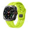 Para Samsung watch7 Ultra Estampado de Fútbol Hebilla Inversa Correa de Silicona Banda para Reloj Deportivo Galaxy ultra