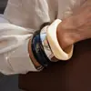Pulsera de Resina Geométrica Irregular Retorcida Manchada Transfronteriza Europea y Americana Pulsera de Lujo Ligero de Gama Alta Pulsera de Temperamento a la Moda
