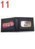 Carteira Curta NARUTO NARUTO Japonesa NARUTO Sasuke Kakashi Carteira Porta-Moedas de Couro PU